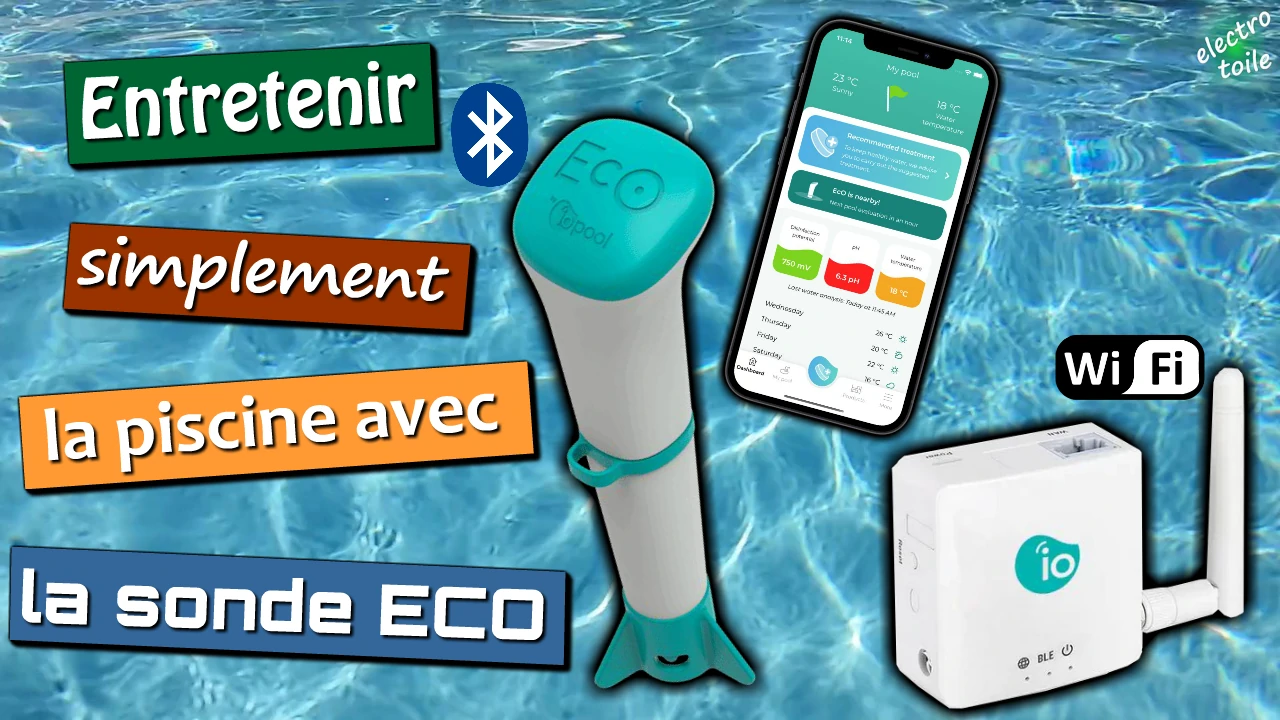 simplifier l'entretien d'une piscine ou d'un spa avec la sonde EcO