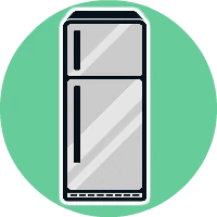 alimentation d'un réfrigérateur avec la station d'énergie izywatt 1500