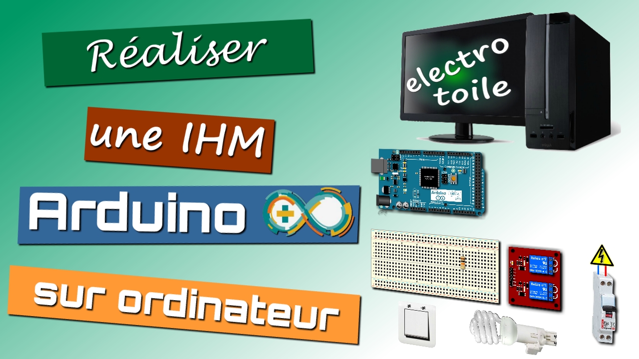 Réalisation d'une supervision IHM pour arduino avec un ordinateur PC