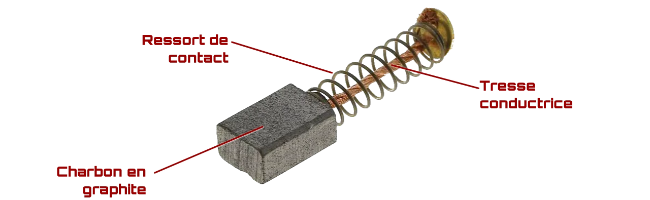 balais de charbon pour moteur universel