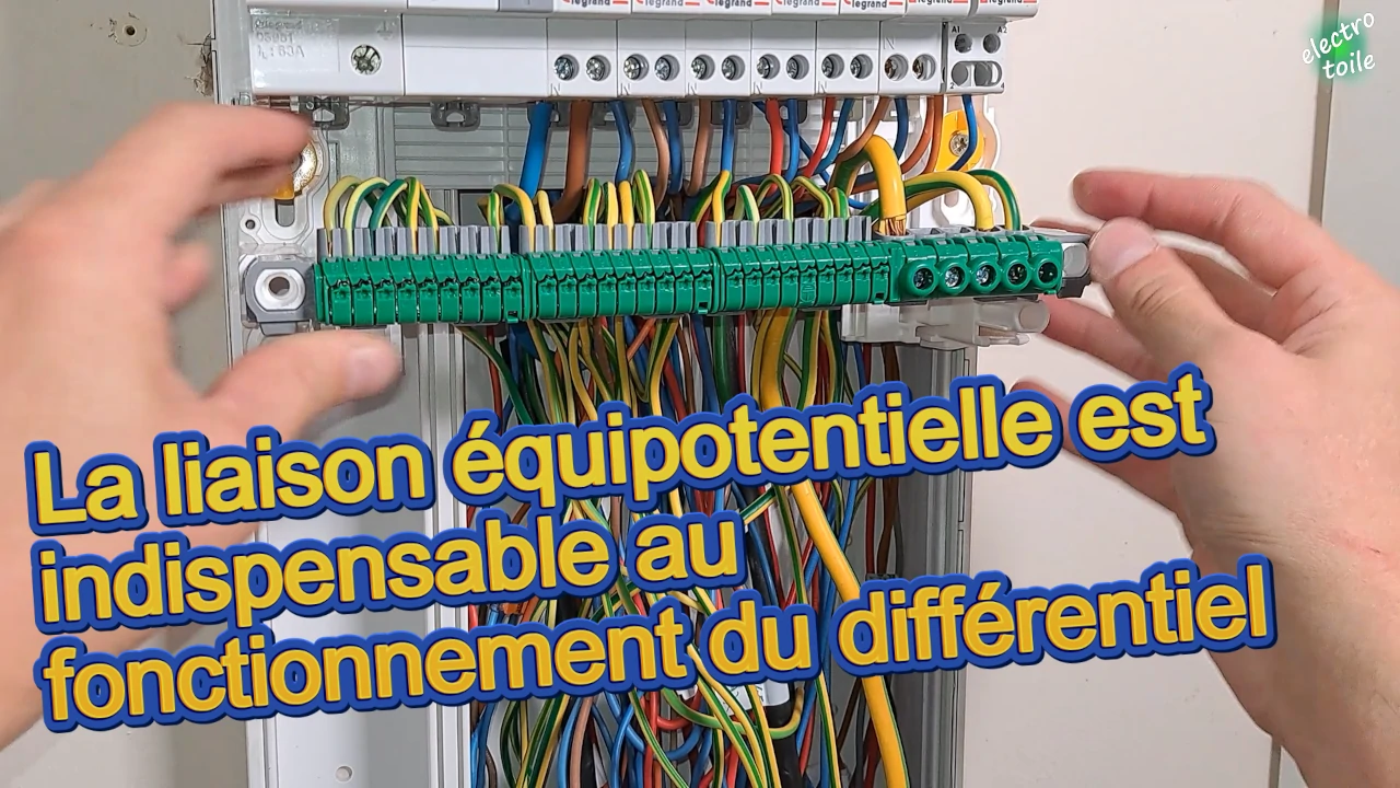 la protection équipotentielle est nécessaire avec le différentiel pour protéger des défauts d'isolement