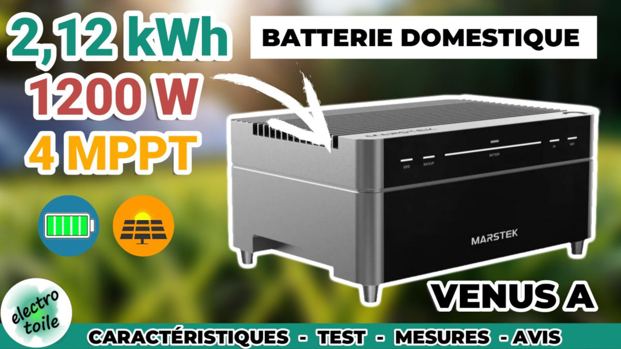marstek venus A batterie domestique
