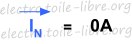 courant dans le neutre nul