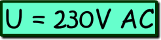 U = 230V