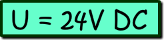 U = 24V DC