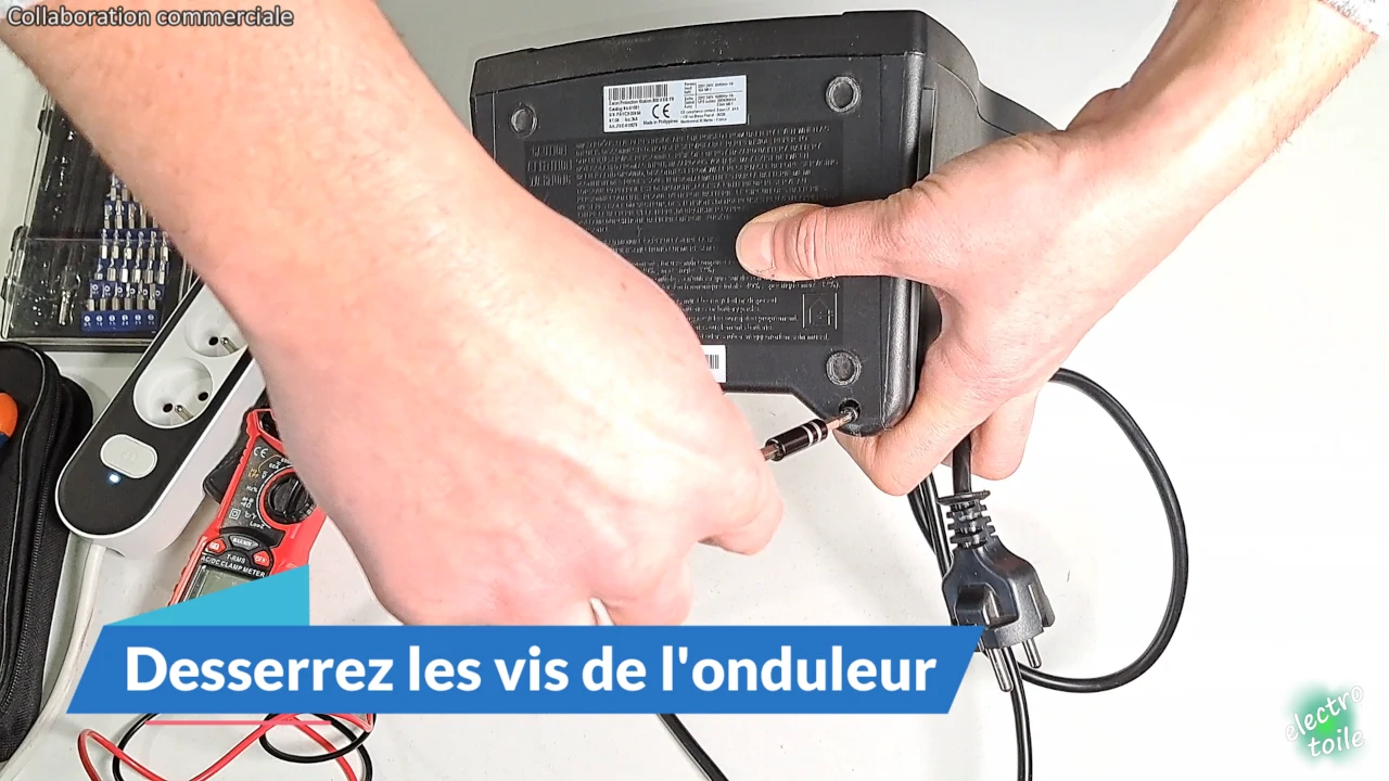 démonter un onduleur pour le réparer