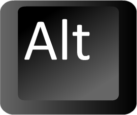 Touche clavier ALT