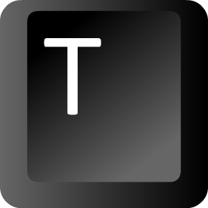 Touche clavier T