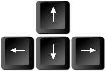 fleches du clavier
