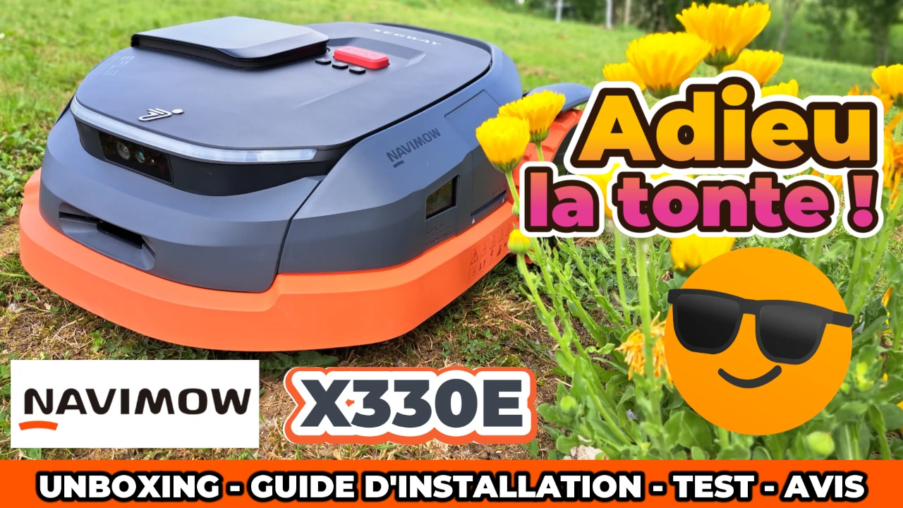robot tondeuse Navimow X330E