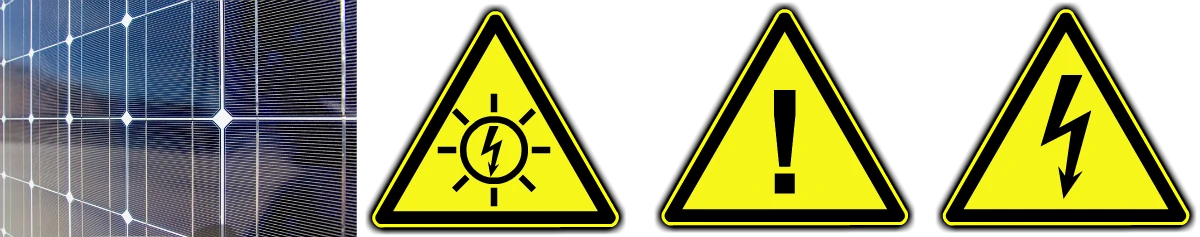 les dangers électriques du photovoltaïque nécessitent une habiliation électrique