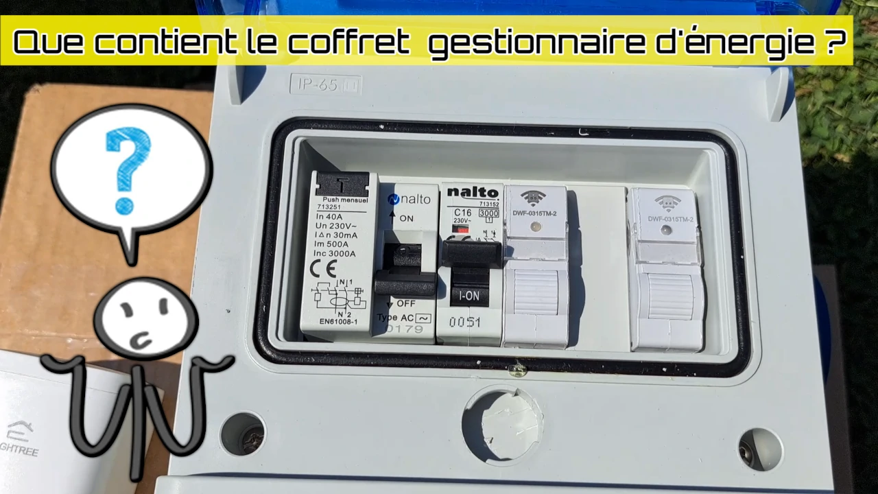 le coffret gestionnaire d'énergie solarmobil
