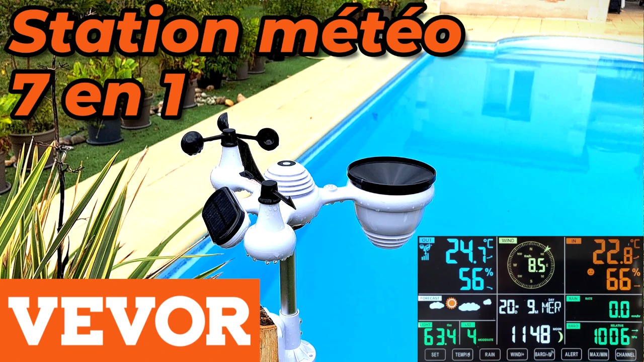 station météo 7 en 1 vevor