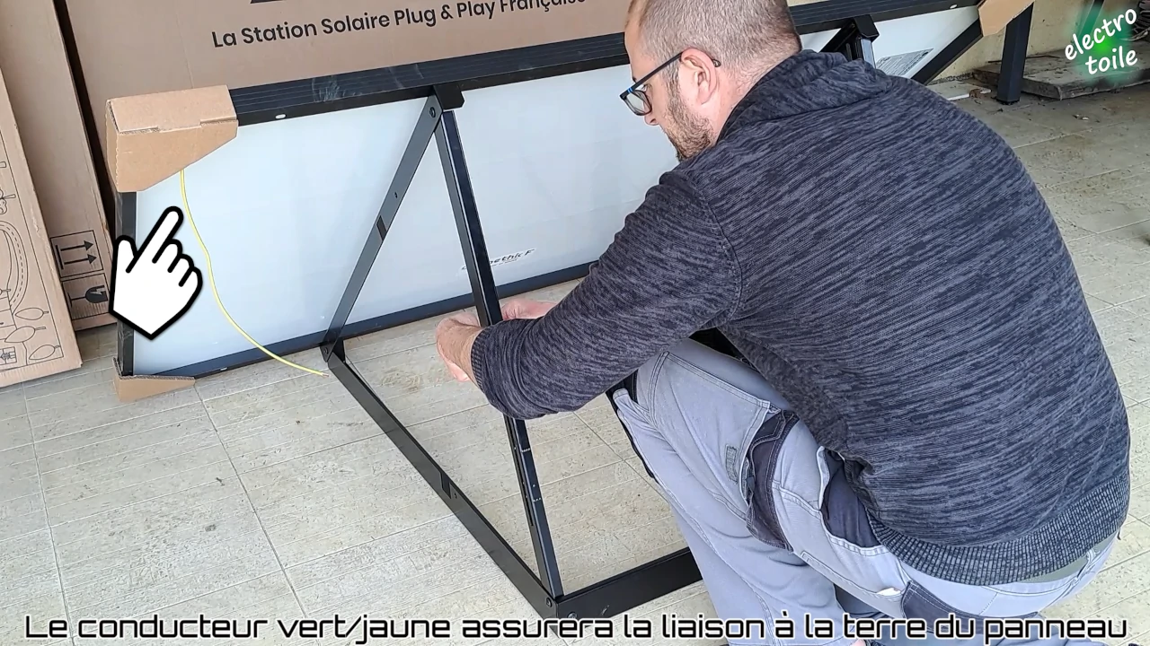 assembler la station solaire sunethic F780