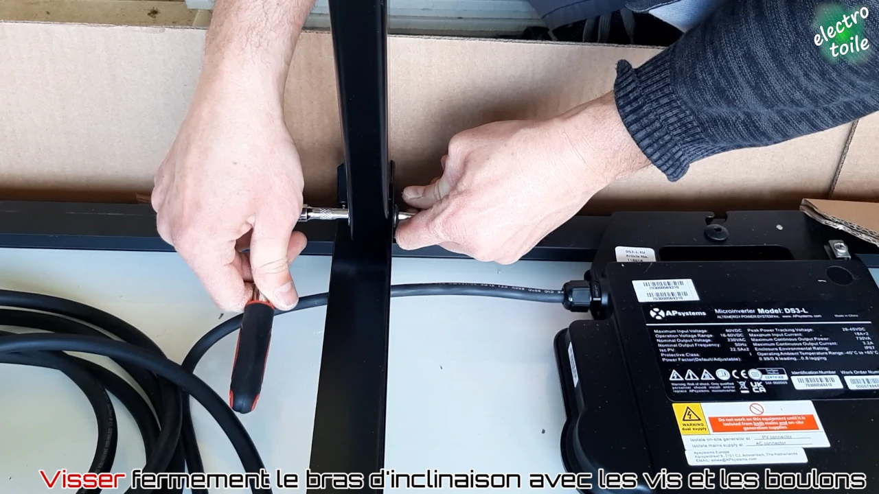 assembler la station solaire sunethic F780