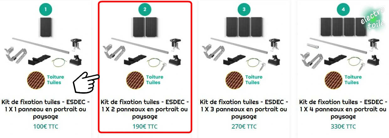 comment choisir le kit de fixation pour toiture des panneaux solaires ?