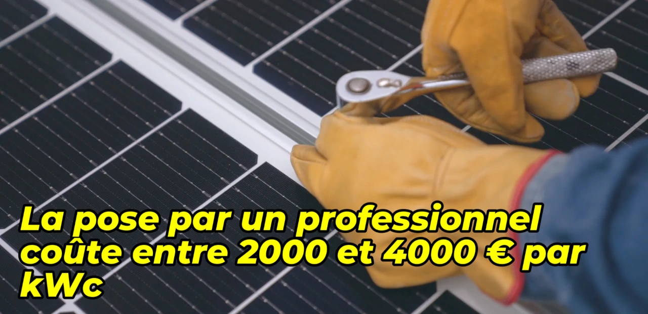 Quel est le prix en 2024 d’une installation de panneaux solaires par un professionnel