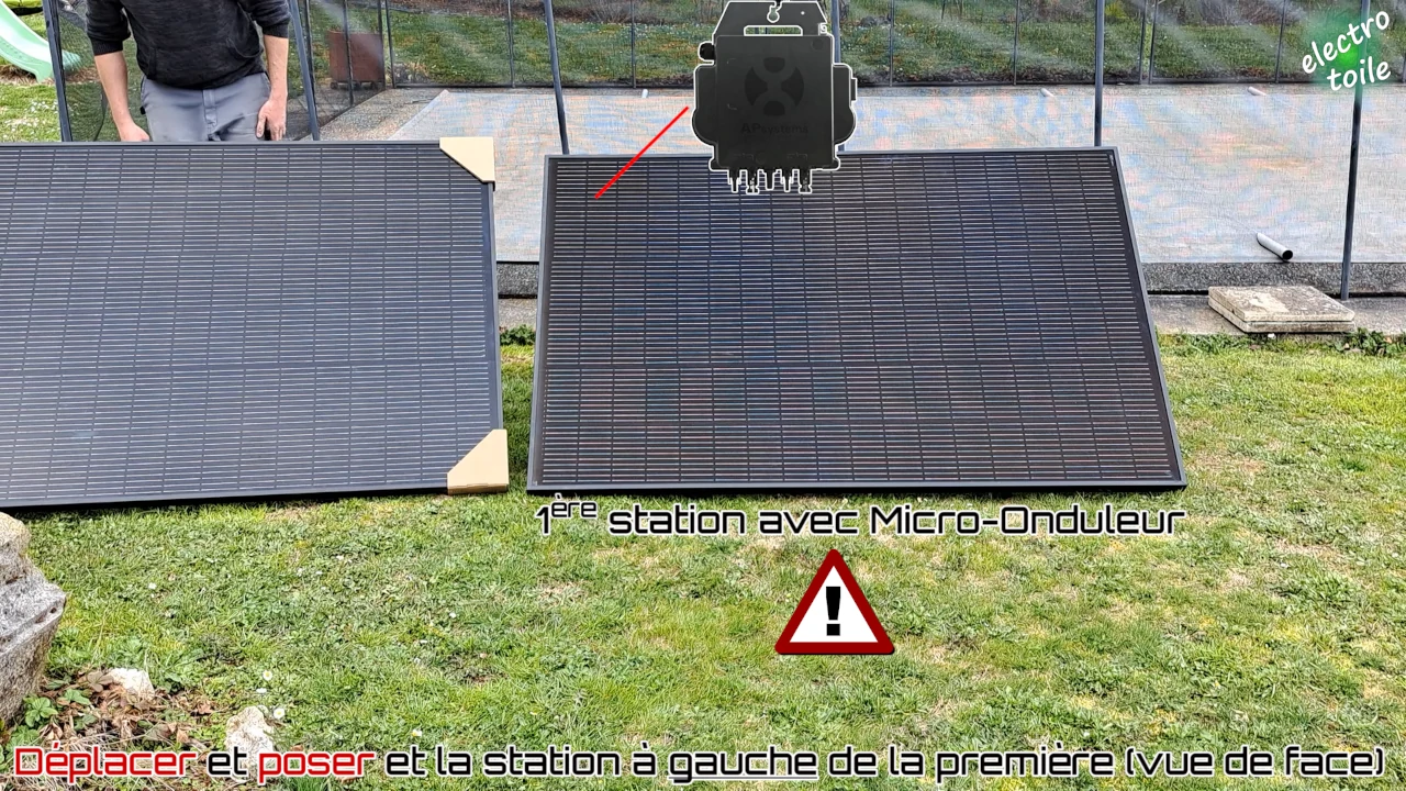 positionnez la seconde station sunethic à proximité de la première