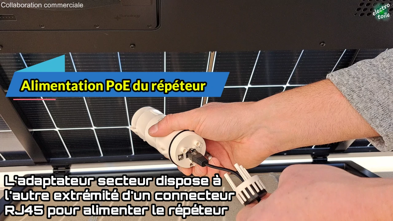 installation du répéteur Wifi de Sunology