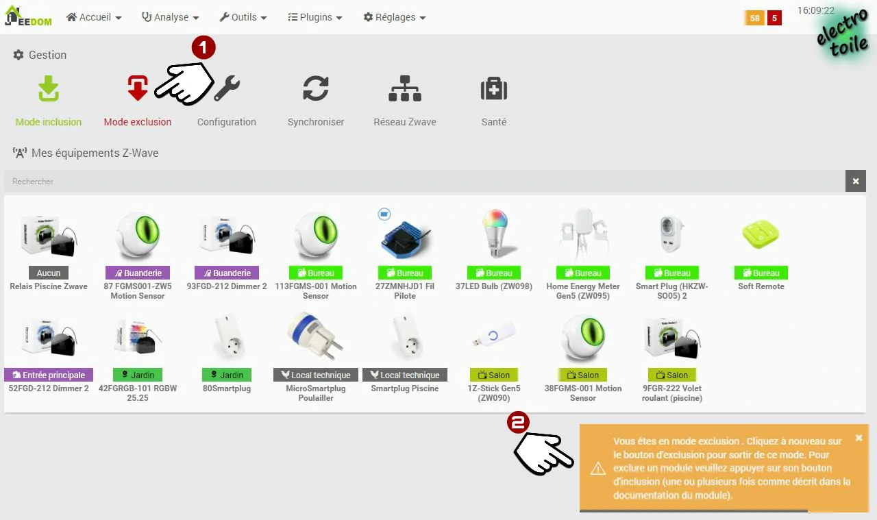 comment ajouter une smartplug en Z-Wave dans Jeedom ?