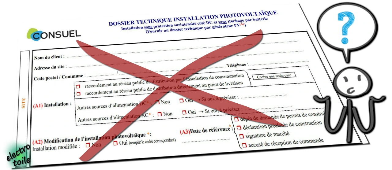 Faut-il une attestation de conformité du consuel pour de l'autoconsommation ?