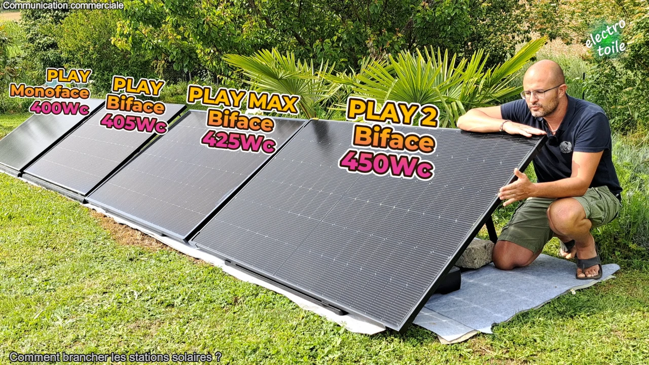 comment installer la station solaire Play 2 de Sunology