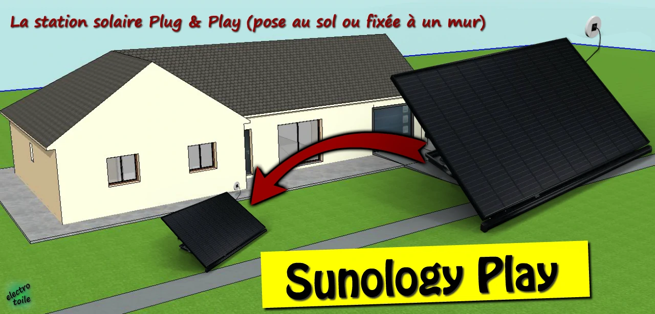 la station solaire sunology play ne nécessite pas de travaux