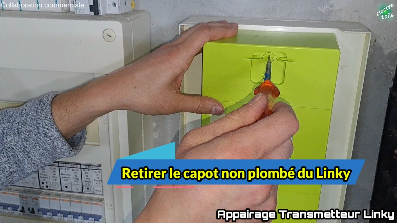 appairage du transmetteur Linky de Sunology