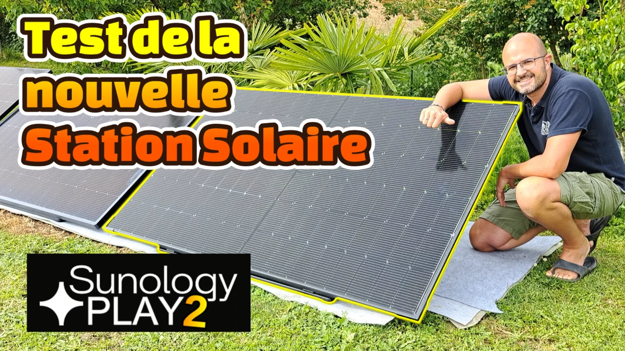 test de la nouvelle station solaire sunology Play 2