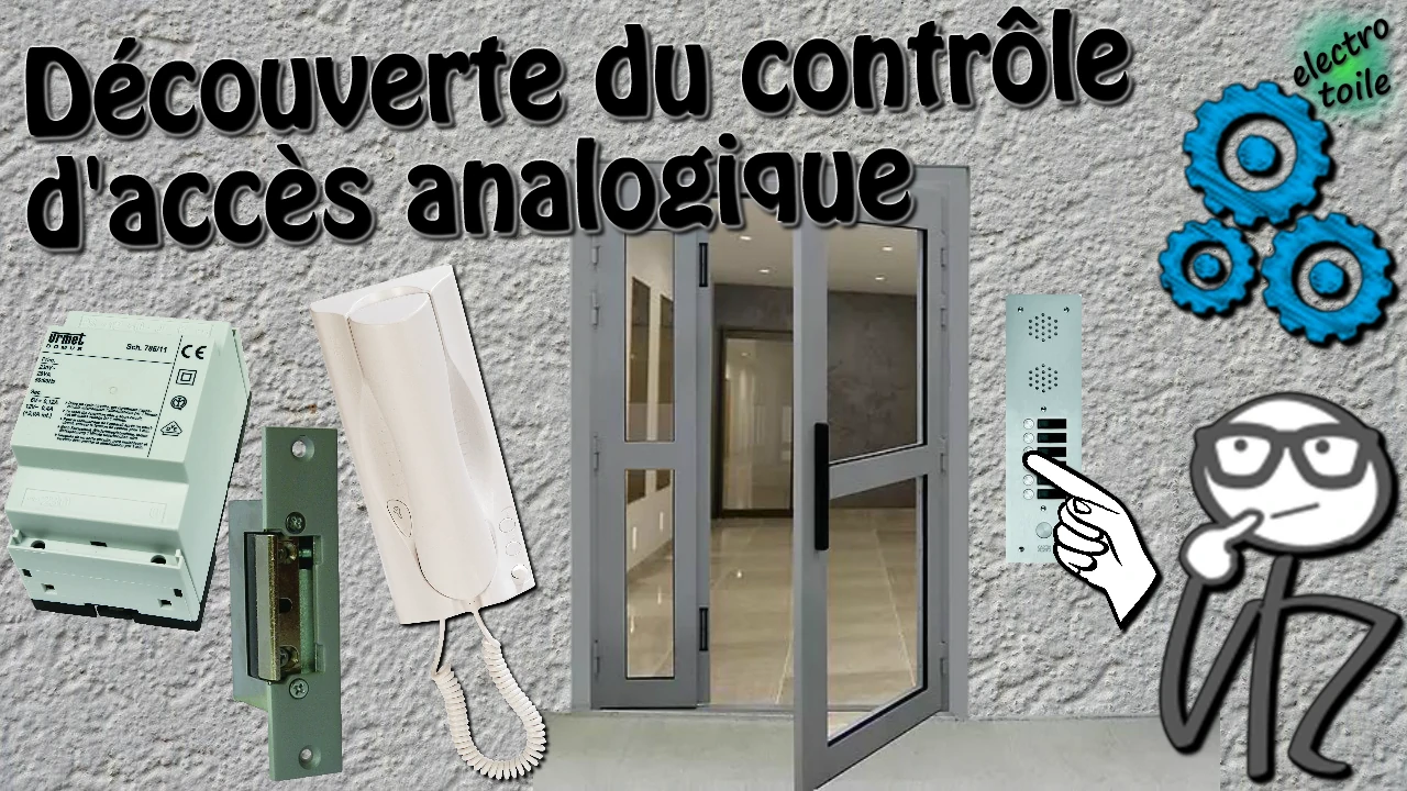 Comment câbler un contrôle d'accès analogique ?