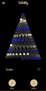 application smartphone pour guirlande connectée twinkly