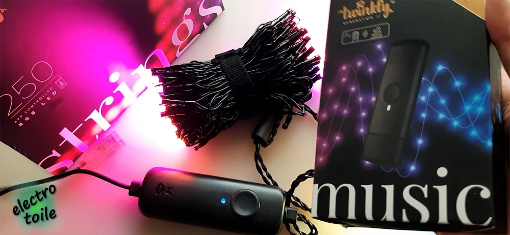 Clé Twinkly music pour faire danser la lumière