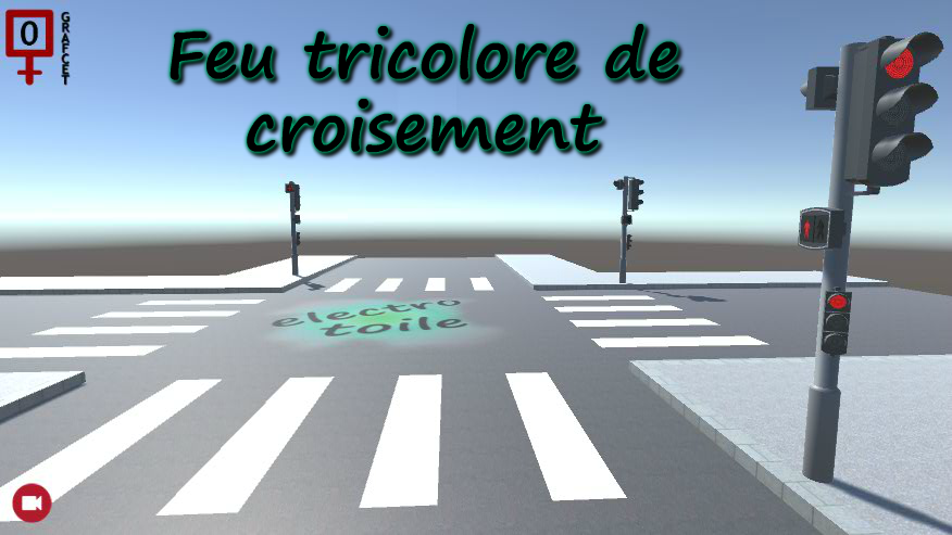 programmer un feu tricolore de croisement sur automate Wago et l'application Codesys