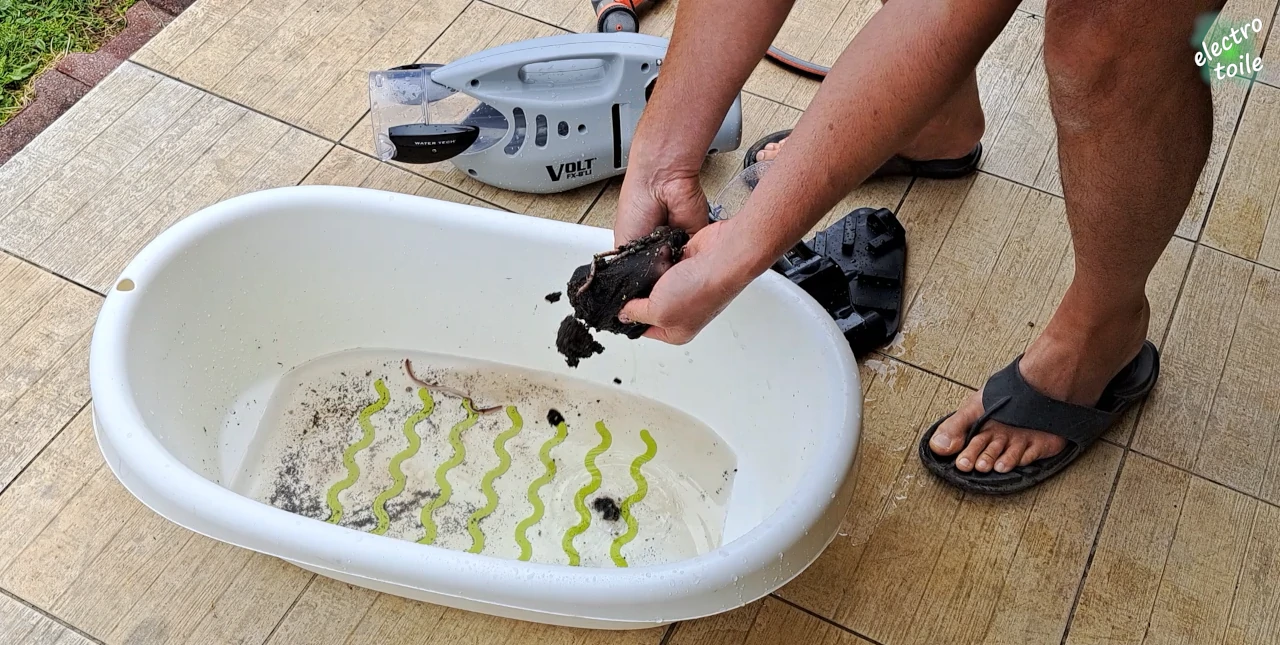 rinçage du collant de filtration supplémentaire