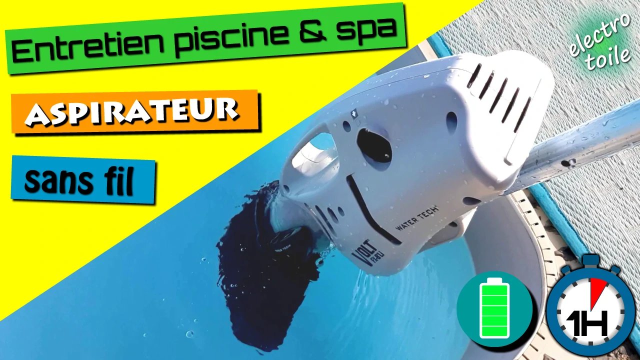 aspirateur sans fil pour piscine et spa Volt FX8-li